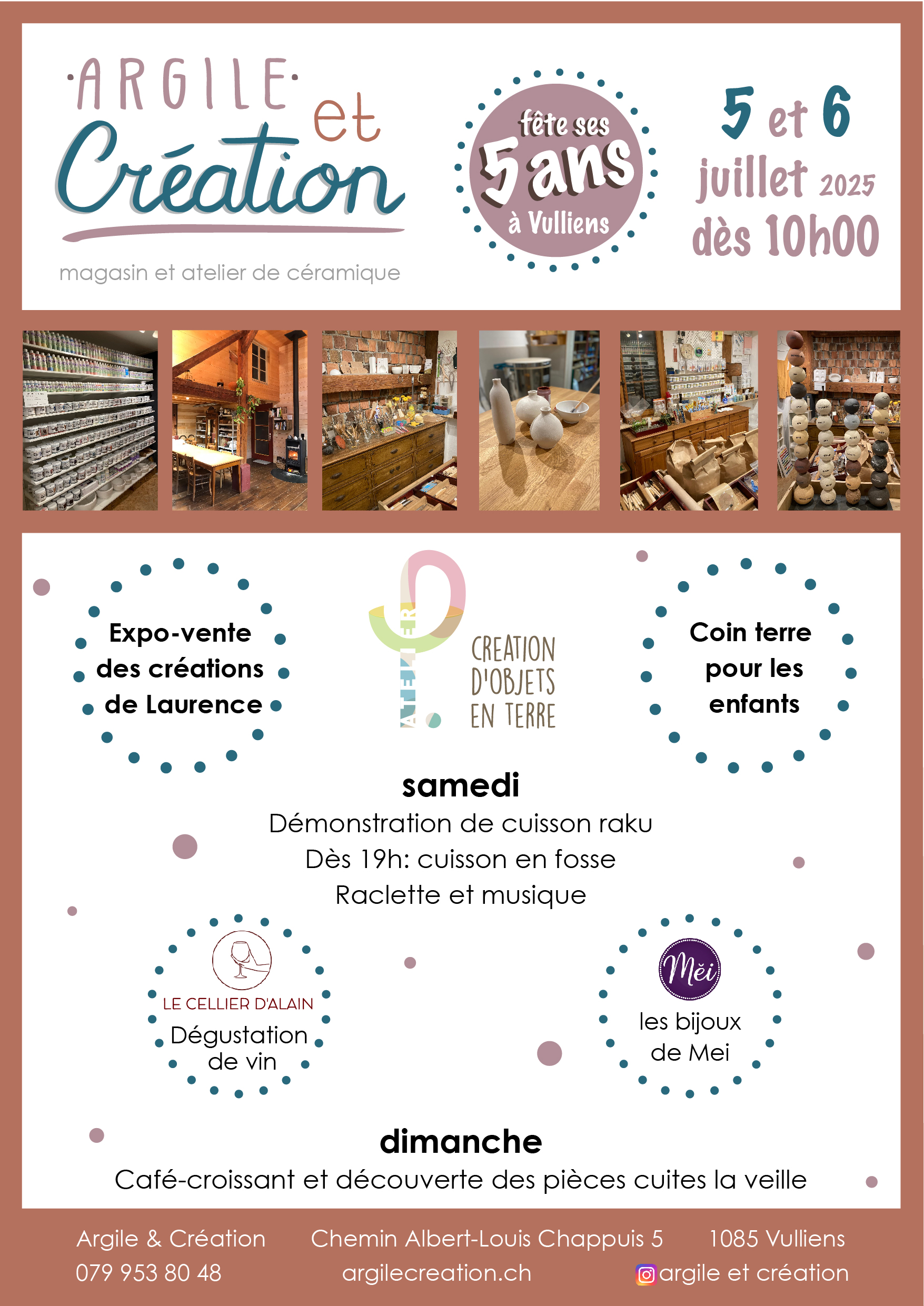 Flyer_A5_Argile&creation-01 Flyer - Argile et Création fête ses 5 ans
